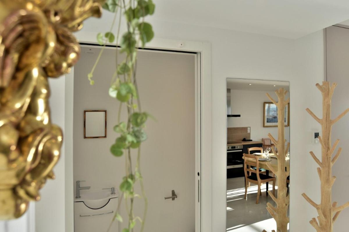 L Ostra 1, Appartement Haut Standing Front De Mer A Cancale Sur Le Port De La Houle Luaran gambar